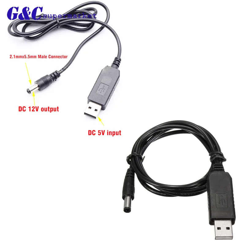 Power Cable USB Port To 5.5 x 2.1mm 5V DC Barrel Jack Connector Wire Cables For LED Lamps Or Other Devices diy electronics
Power Cable USB Port To 5.5 x 2.1mm 5V DC Barrel Jack Connector Wire Cables For LED Lamps Or Other Devices diy electronics