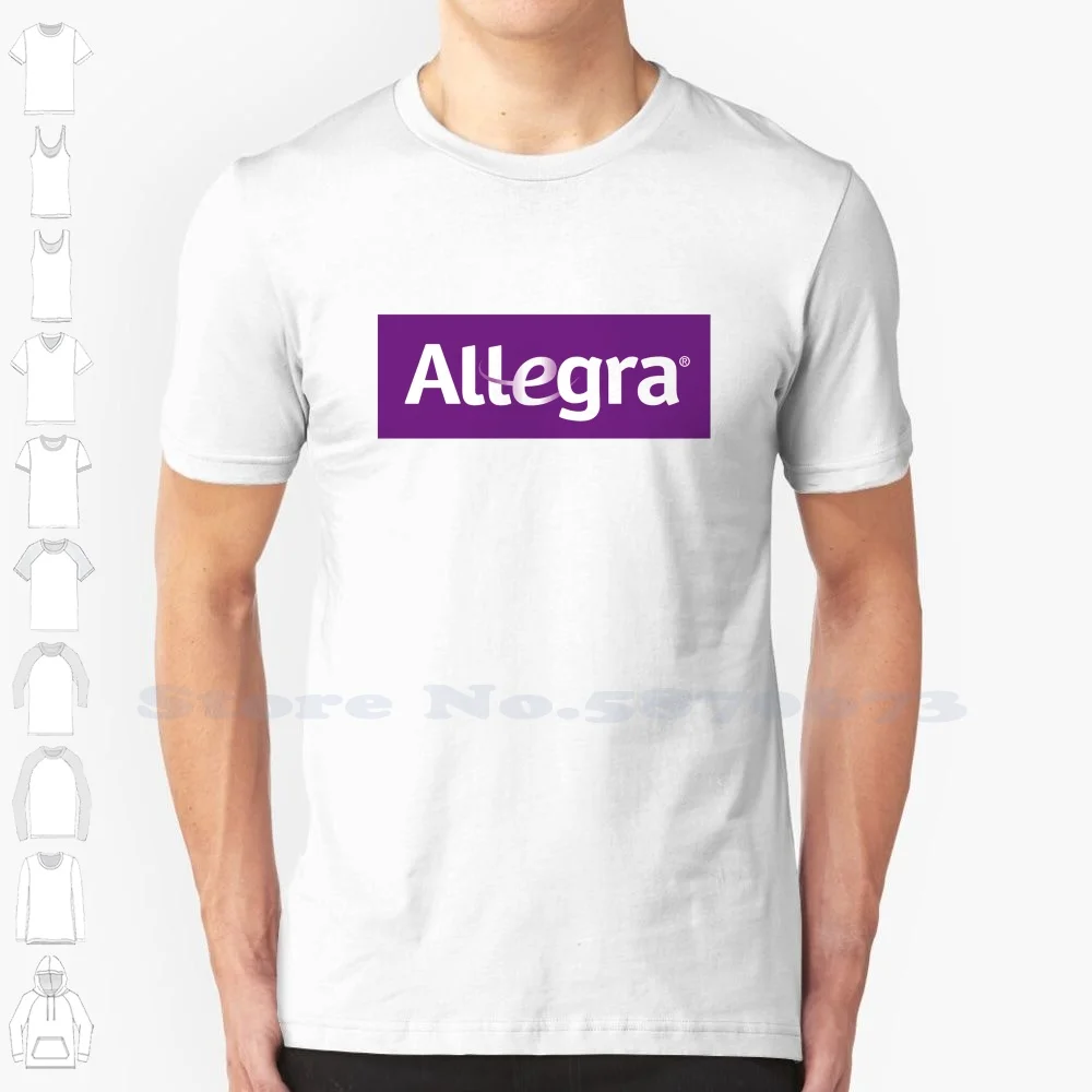 

Allegra Logo Brand Logo 2023 Streetwear T Shirt Top Quality Graphic Tees