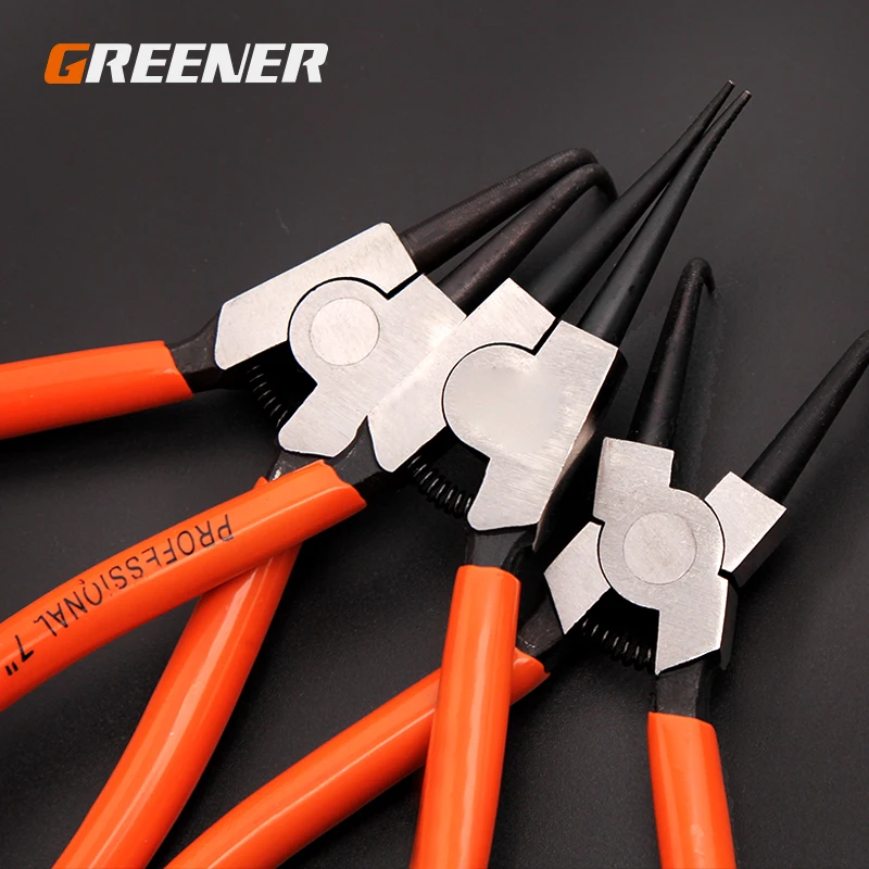 1pc Heavy Duty Circlip Pliers Kit Outside Inside 7" 9" Right Angled Beak Portable Multifunctional Snap Ring Circlip Pliers
1pc Heavy Duty Circlip Pliers Kit Outside Inside 7" 9" Right Angled Beak Portable Multifunctional Snap Ring Circlip Pliers