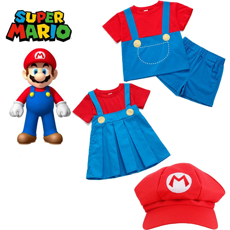 Super Mary Children's Clothing 2023 New Cartoon Suit Sister and Brother Clothing Children's School Uniform Performance Costumes
Super Mary Children's Clothing 2023 New Cartoon Suit Sister and Brother Clothing Children's School Uniform Performance Costumes