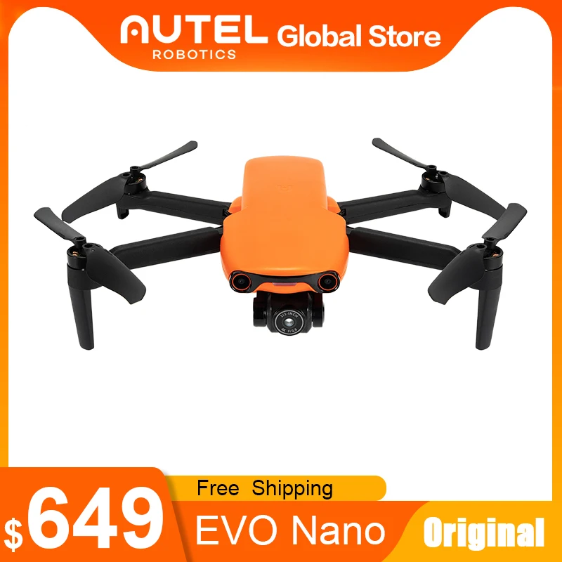 Autel Robotics EVO Nano Drone 3-Axis Gimbal 4K HD Camera 28mins Max Flight Time with Smart Controller EVO 2 PRO Lite
Autel Robotics EVO Nano Drone 3-Axis Gimbal 4K HD Camera 28mins Max Flight Time with Smart Controller EVO 2 PRO Lite