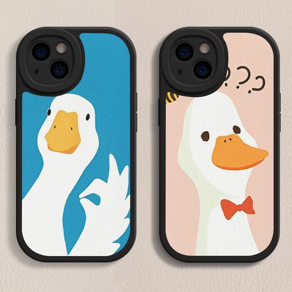 Милый чехол гусиная утка для телефона жесткий кожаный чехол для IPhone 14 13 12 Mini 11 14 Pro Max Xs X Xr 7 8 Plus чехлы
Милый чехол гусиная утка для телефона жесткий кожаный чехол для IPhone 14 13 12 Mini 11 14 Pro Max Xs X Xr 7 8 Plus чехлы