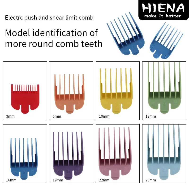 Colorful Hair Clipper Cutting Comb Guards Limited Comb Tools Barber Replacement Kit for Cutting Head professional Hair Clipper
Colorful Hair Clipper Cutting Comb Guards Limited Comb Tools Barber Replacement Kit for Cutting Head professional Hair Clipper