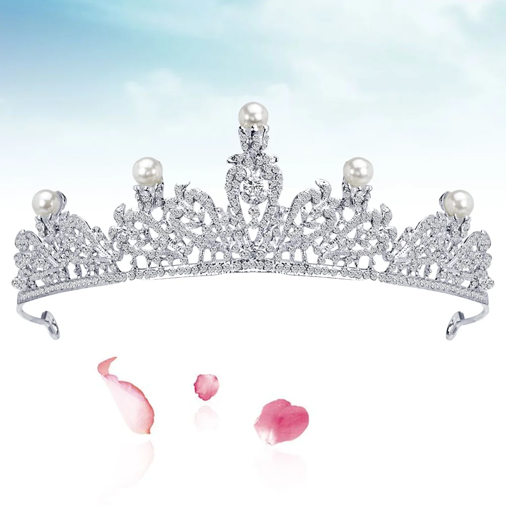 Bridal Rhinestone Big Crown Headband Tiara Hair Accessory Wedding Headpiece (Silver)
Bridal Rhinestone Big Crown Headband Tiara Hair Accessory Wedding Headpiece (Silver)