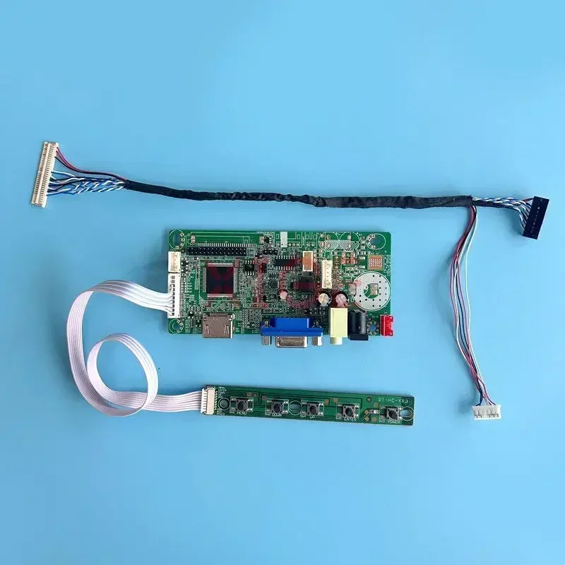 For HSD121PHW1 HSD110PHW1 LCD Monitor Driver Controller Board VGA Kit 30-Pin LVDS Matrix HDMI-Compatible Speaker 12.1" 1366*768
For HSD121PHW1 HSD110PHW1 LCD Monitor Driver Controller Board VGA Kit 30-Pin LVDS Matrix HDMI-Compatible Speaker 12.1" 1366*768