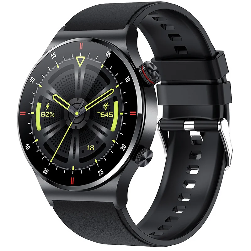 

Смарт-часы мужские водонепроницаемые с поддержкой Bluetooth и монитором ЭКГ