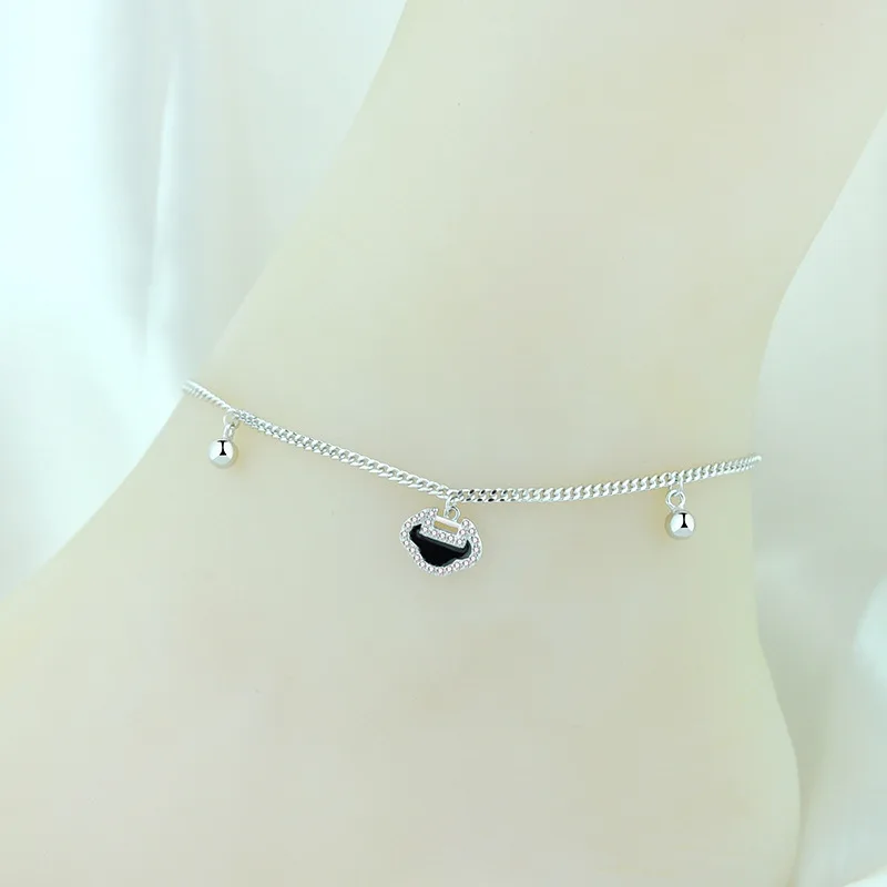S925 Sterling Silver Plated Rose Gold Tassel Lock Anklet Women's Summer Color Silver Ankle Ring Fashion 2022 New Silver Jewelry
S925 Sterling Silver Plated Rose Gold Tassel Lock Anklet Women's Summer Color Silver Ankle Ring Fashion 2022 New Silver Jewelry