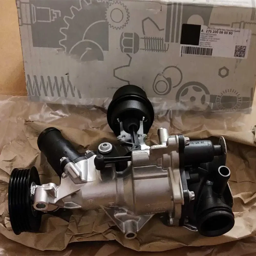 Новинка! OEM A2702000800 новый водяной насос охлаждающей жидкости Mercedes W176/W246/X156 M270