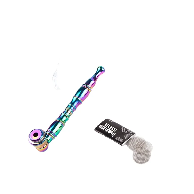 Aluminum Alloy Tobacco Pipe for Smoking Weed Detachable Small Pipe with Lid Portable Dry Herbal Pipes Kit Smoke Accessories 
Aluminum Alloy Tobacco Pipe for Smoking Weed Detachable Small Pipe with Lid Portable Dry Herbal Pipes Kit Smoke Accessories