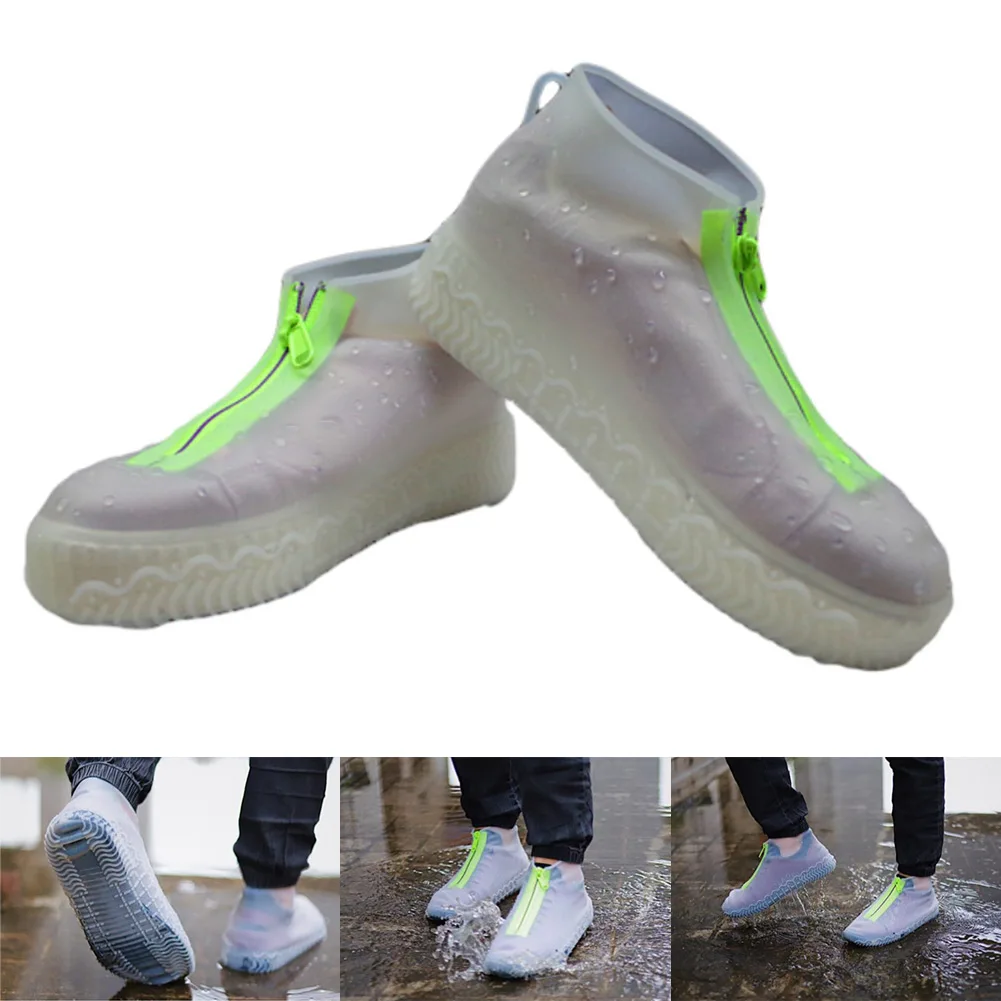 Outdoor Portable Waterproof Silicone Zippers Shoe Cover Reusable Boots Cover Protector For Rainy Men Women Child Shoe Boot Cover
Outdoor Portable Waterproof Silicone Zippers Shoe Cover Reusable Boots Cover Protector For Rainy Men Women Child Shoe Boot Cover