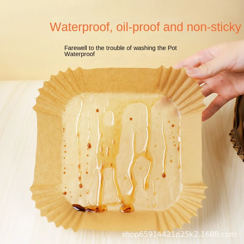 Air Fryer Special Paper Tray Round Baking Blotting Paper Food Grade Silicone Paper Non-stick Food Pad Paper
Air Fryer Special Paper Tray Round Baking Blotting Paper Food Grade Silicone Paper Non-stick Food Pad Paper