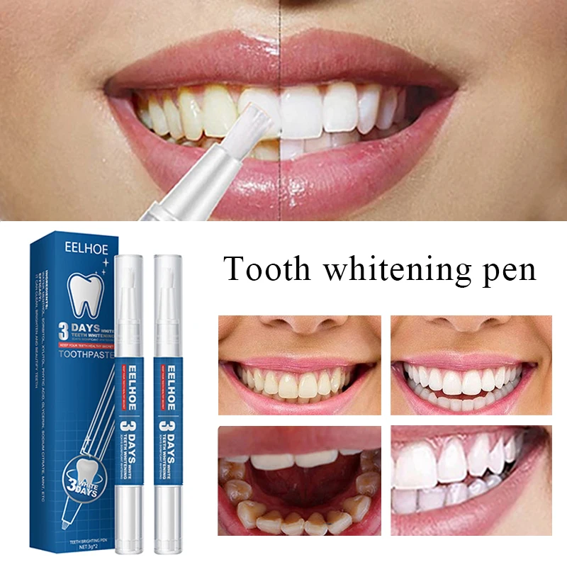 2pcs Teeth Whitening Gel Pen Oral Care Teeth Cleaning Pen Dental Pen Dental Care Sanitary Clean Natural Stain Remover Healthy
2pcs Teeth Whitening Gel Pen Oral Care Teeth Cleaning Pen Dental Pen Dental Care Sanitary Clean Natural Stain Remover Healthy