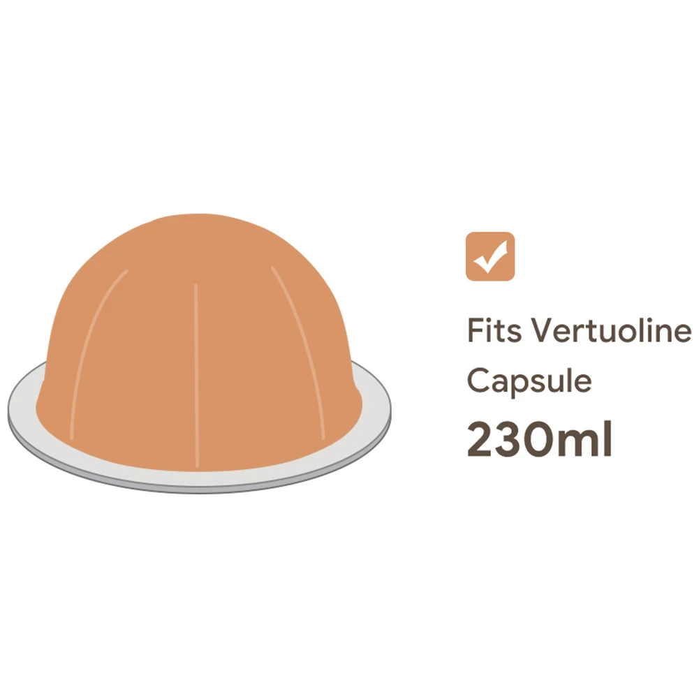 5Pcs Coffee Capsules Reusable Refill Coffee Capsule Large-capacity Cup 230ML For Nespresso Vertuoline For Vertuo Nex Coffee Tool
5Pcs Coffee Capsules Reusable Refill Coffee Capsule Large-capacity Cup 230ML For Nespresso Vertuoline For Vertuo Nex Coffee Tool