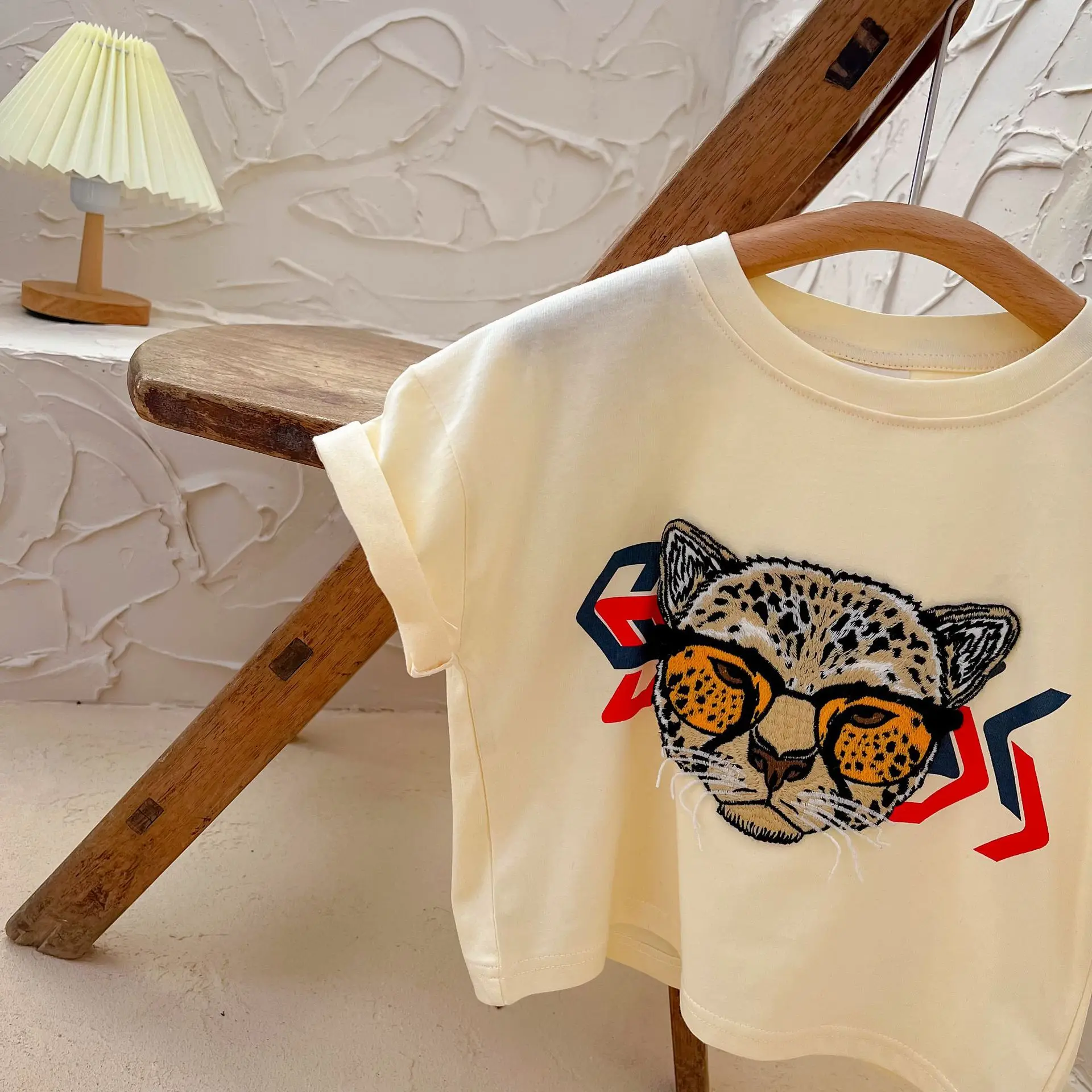 Tiger Cartoon T-Shirt Boys Girls Summer Children T Shirts Cotton Baby Short Camisetas Sleeve Kids Casual Clothes Enfant Fille
Tiger Cartoon T-Shirt Boys Girls Summer Children T Shirts Cotton Baby Short Camisetas Sleeve Kids Casual Clothes Enfant Fille