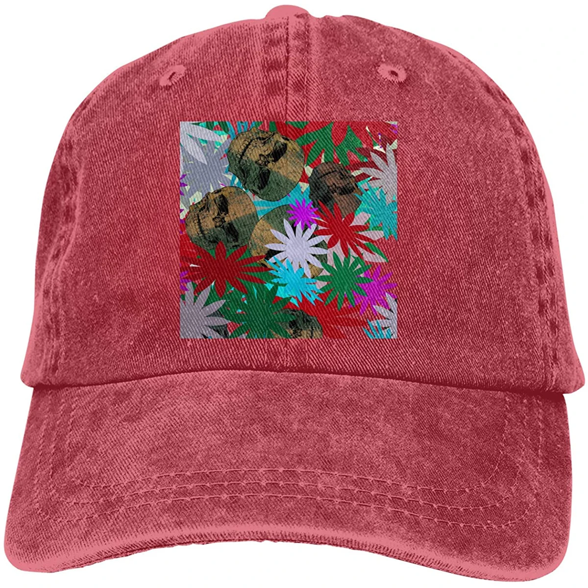 Спортивная джинсовая кепка с цветами и черепами, регулируемая бейсболка унисекс
Спортивная джинсовая кепка с цветами и черепами, регулируемая бейсболка унисекс