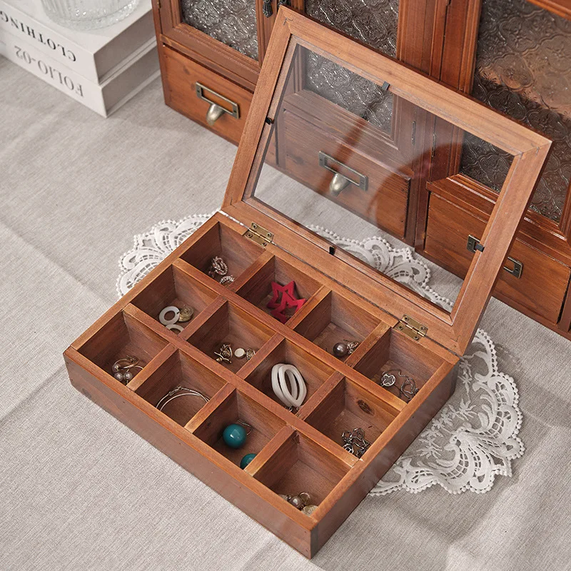 9/12 Grids Solid Wood Jewelry Organizer Box Watch Holder Storage Case Watch Display Box for Man Women Regalos Para Hombre
9/12 Grids Solid Wood Jewelry Organizer Box Watch Holder Storage Case Watch Display Box for Man Women Regalos Para Hombre