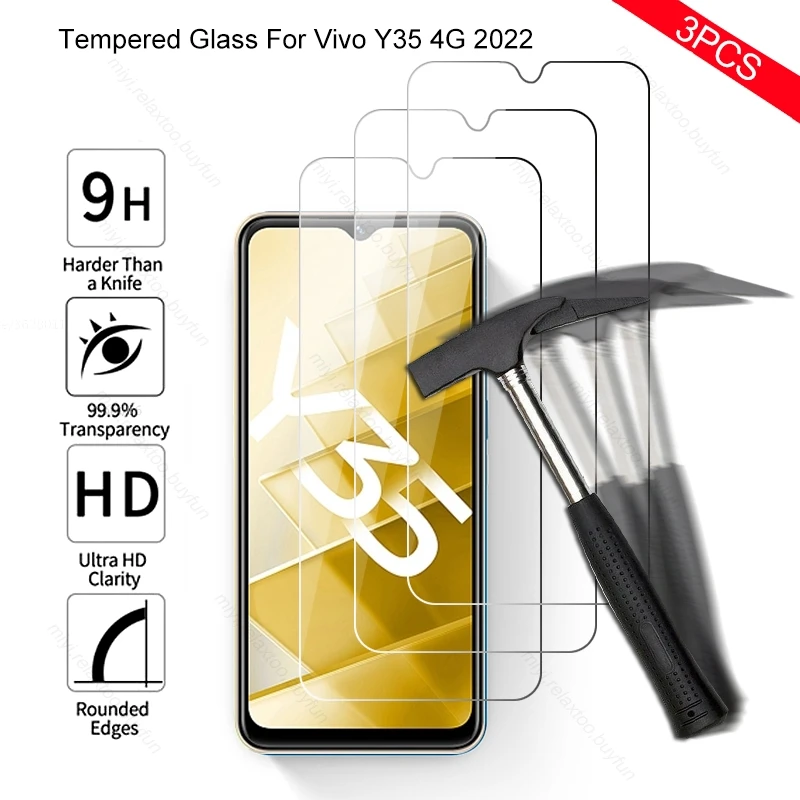 3 шт. закаленное стекло для Vivo Y35 2022 защитное стекло на VivoY35 Y 35 35Y 4G 6,58 "9H Защитные пленки для экрана Взрывозащищенная HD пленка
3 шт. закаленное стекло для Vivo Y35 2022 защитное стекло на VivoY35 Y 35 35Y 4G 6,58 "9H Защитные пленки для экрана Взрывозащищенная HD пленка