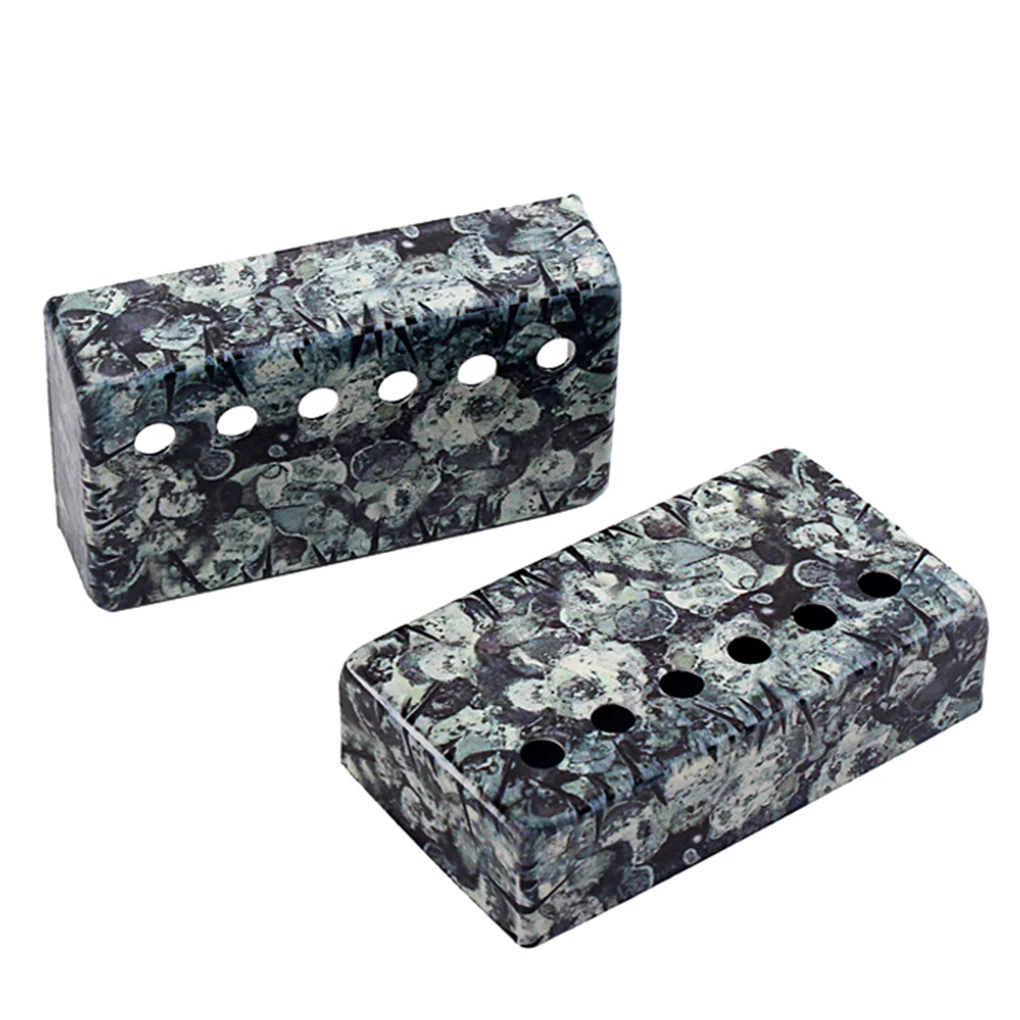 Pack of 2 Electronic 6-hole Guitar Pickup Cover String Instruments Audio Pick Up Protector Caps Spare Parts Accessories
Pack of 2 Electronic 6-hole Guitar Pickup Cover String Instruments Audio Pick Up Protector Caps Spare Parts Accessories