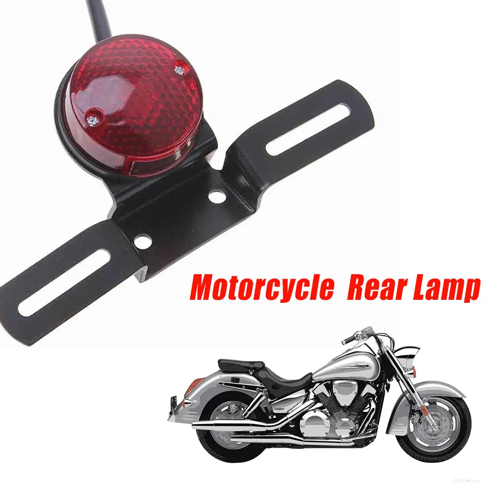 12V New Motorcycle Tail Brake Stop Light Moto Rear Lights Taillight Bracket Mount Signal Lamp Universal Motor Bike Accessories
12V New Motorcycle Tail Brake Stop Light Moto Rear Lights Taillight Bracket Mount Signal Lamp Universal Motor Bike Accessories