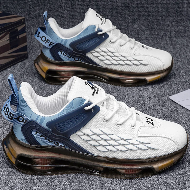 Spring Breathable Jogging Shoes Outdoor Casual Sports Shoes for Men Fashionable Non-slip Comfortable Running Sneakers
Spring Breathable Jogging Shoes Outdoor Casual Sports Shoes for Men Fashionable Non-slip Comfortable Running Sneakers