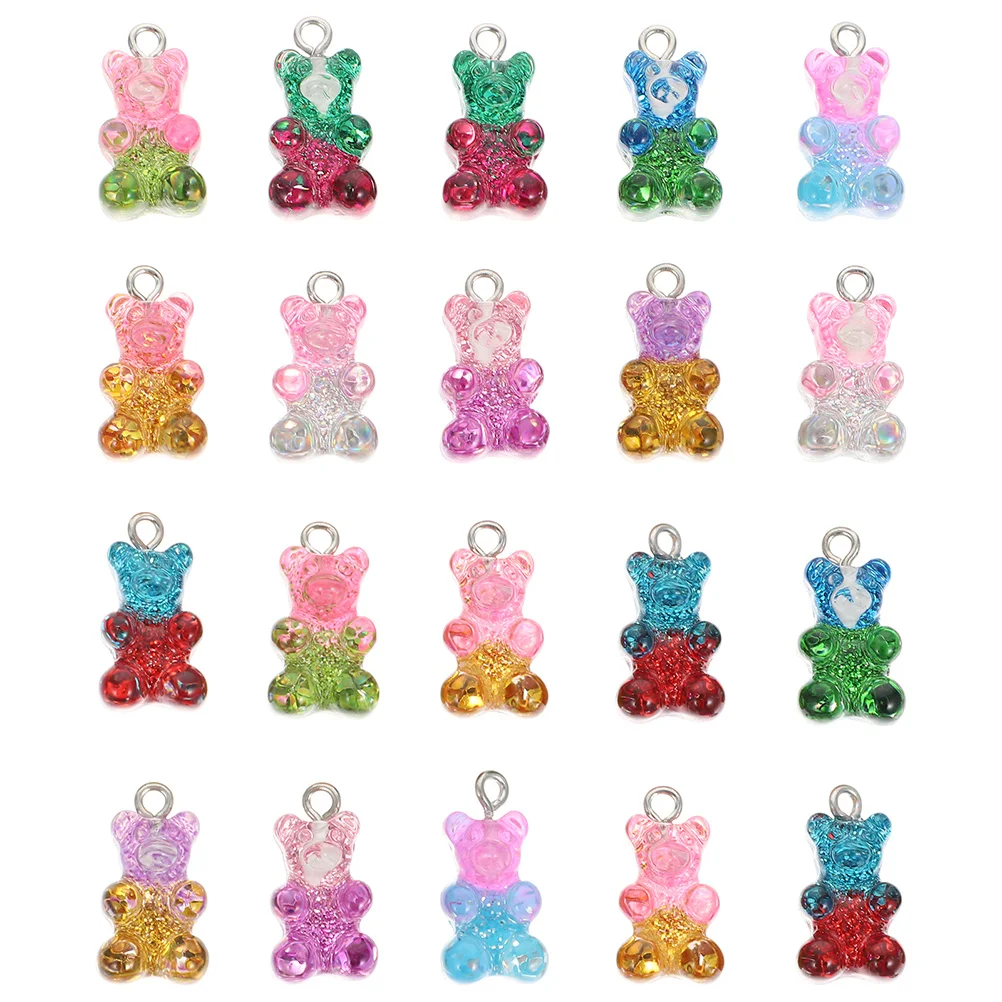 30Pcs Resin Bear Charms DIY Jewelry Making Charms DIY Earrings Accessories Pendants
30Pcs Resin Bear Charms DIY Jewelry Making Charms DIY Earrings Accessories Pendants