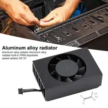 1 Set Heat Sink Built-in Apeed Fan Rapid Cooling Aluminum Alloy Effective Thermal Management Heat Sink Electronic Equipment