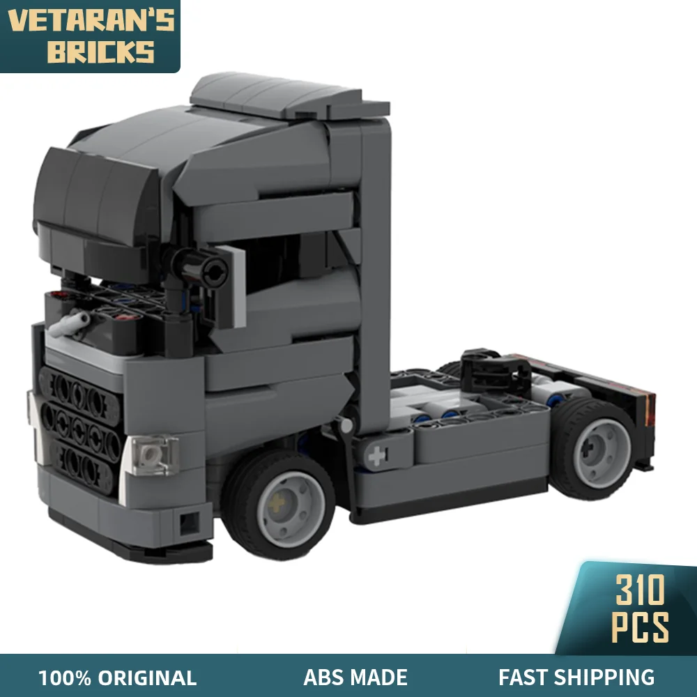 Конструктор MOC Mini Volve, грузовик с плоской головкой прицепа, тяжелый автомобиль, набор строительных блоков, конструктор, игрушка для детей, по...
Конструктор MOC Mini Volve, грузовик с плоской головкой прицепа, тяжелый автомобиль, набор строительных блоков, конструктор, игрушка для детей, по...