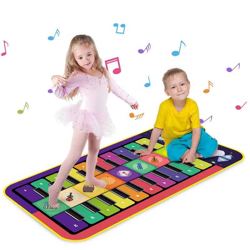 Kids Learning Education Double Row Blanket Music Instruments Keyboard Piano Music Mat Infant Fitness Educational Toyfor Children
Kids Learning Education Double Row Blanket Music Instruments Keyboard Piano Music Mat Infant Fitness Educational Toyfor Children