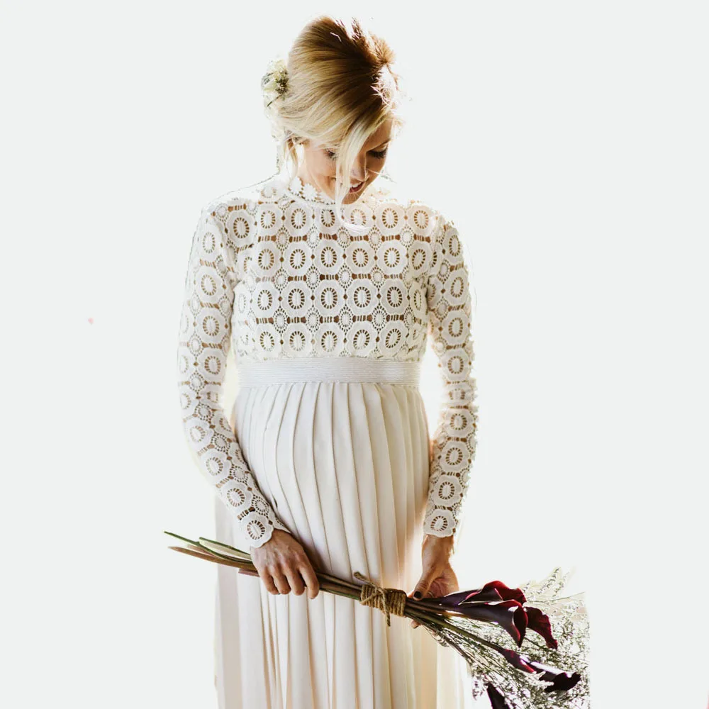 Pleated Maternity Photography Long Dresses Split Side Maxi Pregnancy Gown Photo Prop For Pregnant Women Shoot Dress
Pleated Maternity Photography Long Dresses Split Side Maxi Pregnancy Gown Photo Prop For Pregnant Women Shoot Dress