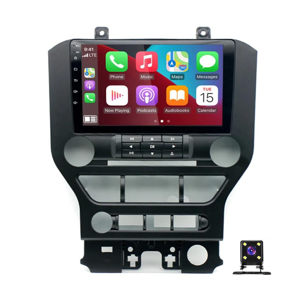 Android13 для Ford Mustang M/AC 2015-2019 автомобильный мультимедийный плеер Carplay авто радио