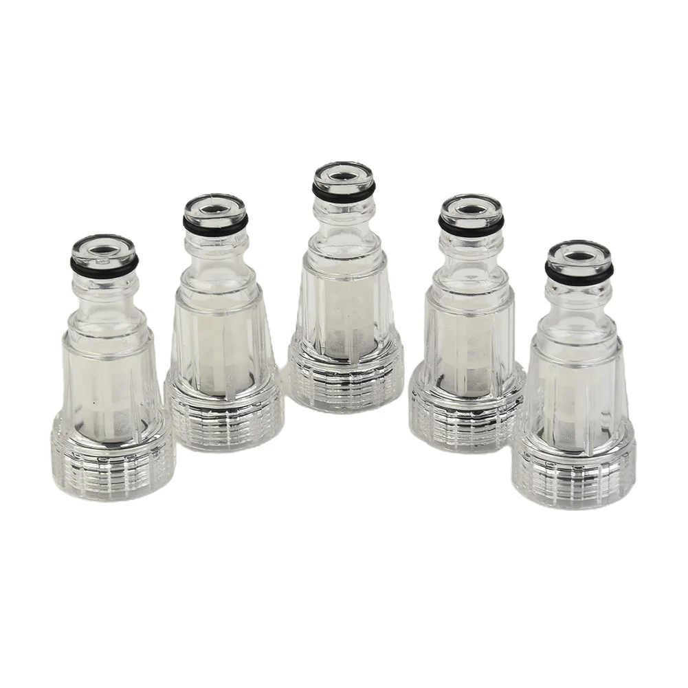 5Pcs Water Filter High-pressure Machine Connection Fitting For Karcher K2 K3 K4 K5 K6 K7 Series Pressure Washers Car Washing
5Pcs Water Filter High-pressure Machine Connection Fitting For Karcher K2 K3 K4 K5 K6 K7 Series Pressure Washers Car Washing
