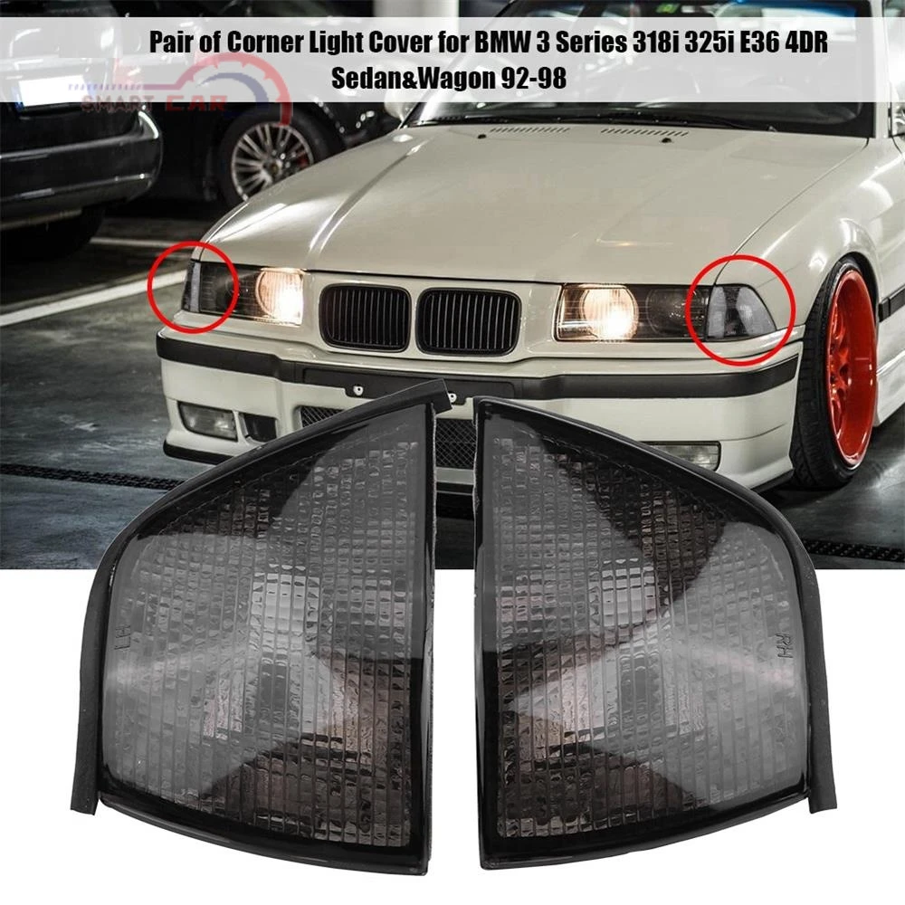 1 Pair Car Turn Signal Light Left/Right Front Corner Lamps For BMW 3 Series E36 318i 320i 323i 4DR Sedan Wagon 1992-1998
1 Pair Car Turn Signal Light Left/Right Front Corner Lamps For BMW 3 Series E36 318i 320i 323i 4DR Sedan Wagon 1992-1998