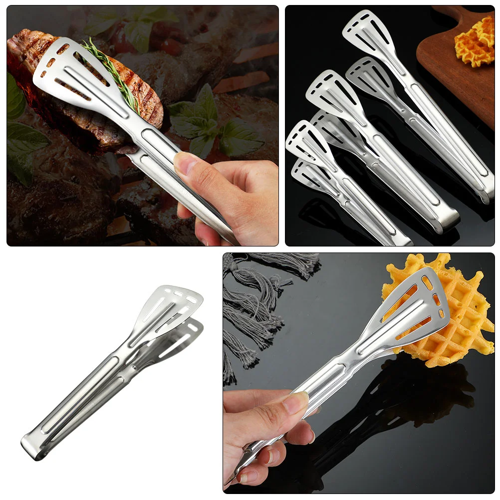 Tong Tongs Food Clamp Barbecue Steak Kitchen Serving Cooking Salad Appetizer Pastry Baking Metal Sandwich Bakery Steel Stainless
Tong Tongs Food Clamp Barbecue Steak Kitchen Serving Cooking Salad Appetizer Pastry Baking Metal Sandwich Bakery Steel Stainless