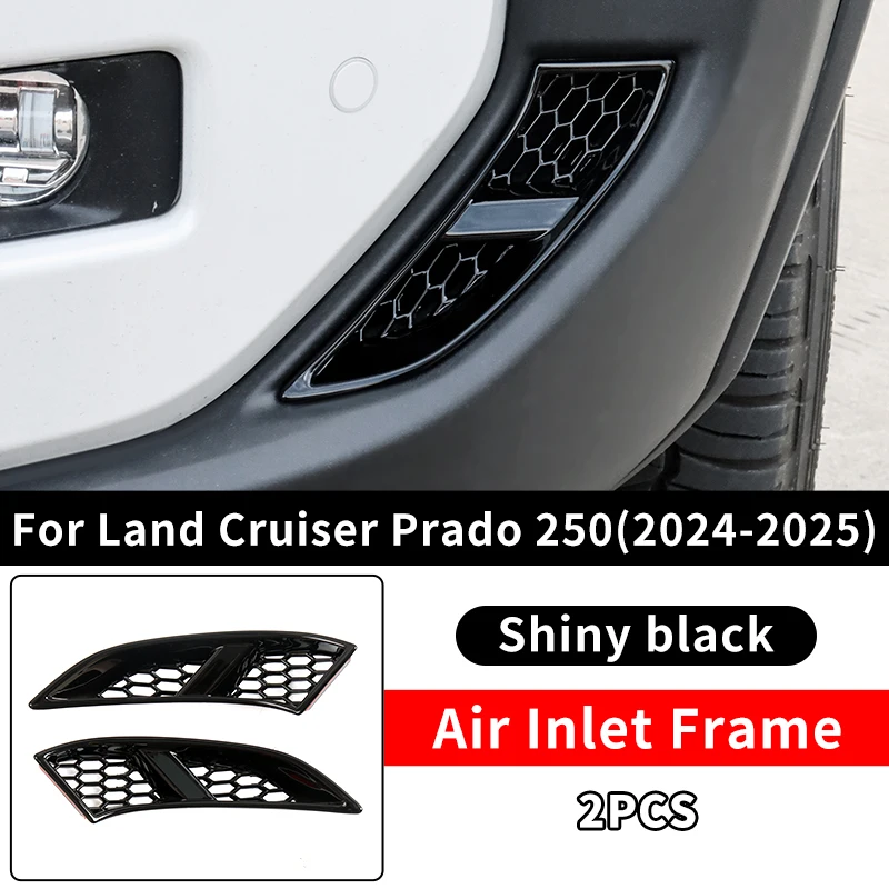 Рамка передней решетки радиатора для Toyota Land Cruiser Prado LC250 250 2024 2025 j250 Первая Редакция - Накладка на воздухозаборник, внешний тюнинг, аксессуары для автомобиля, пластик АБС (2 шт.)
Рамка передней решетки радиатора для Toyota Land Cruiser Prado LC250 250 2024 2025 j250 Первая Редакция - Накладка на воздухозаборник, внешний тюнинг, аксессуары для автомобиля, пластик АБС (2 шт.)
