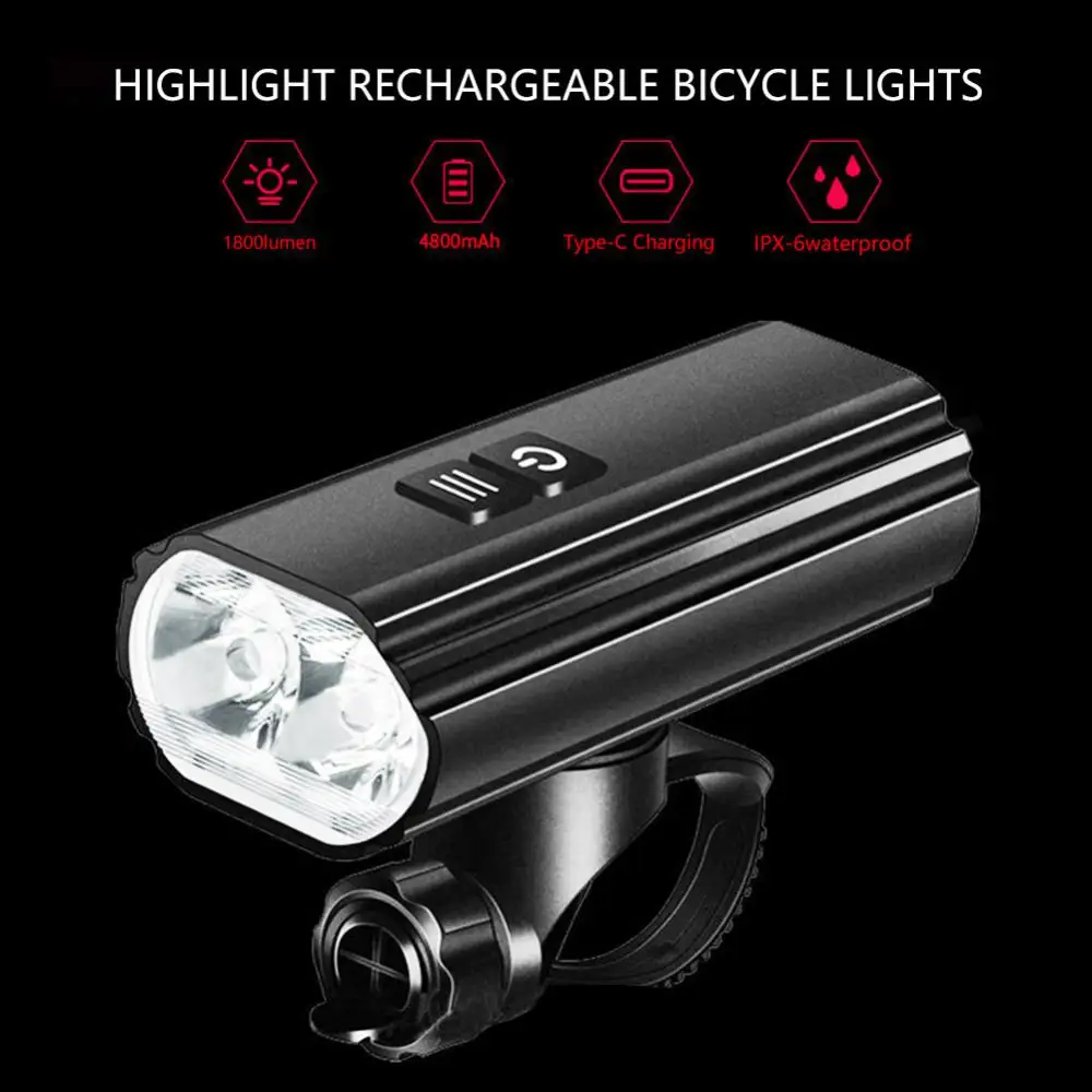 Bike Flashlight Rechargeable Headlight Mountain Bike Road Night Riding Glare Light Waterproof Bright Camping Tent Fishing Lamp
Bike Flashlight Rechargeable Headlight Mountain Bike Road Night Riding Glare Light Waterproof Bright Camping Tent Fishing Lamp