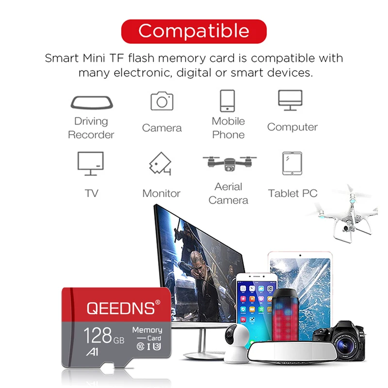 Карта памяти SD Micro Card для смартфона 8 ГБ 16 ГБ 32 ГБ 64 Гб 128 Гб класс 10 карта памяти Microsd устройство хранения Бесплатная доставка
Карта памяти SD Micro Card для смартфона 8 ГБ 16 ГБ 32 ГБ 64 Гб 128 Гб класс 10 карта памяти Microsd устройство хранения Бесплатная доставка