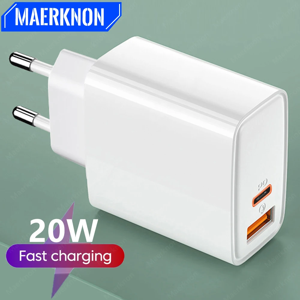 USB C Charger PD 20W Fast Charging Phone Charger Adapter For iPhone 14 13 Pro Xiaomi Samsung Quick Charge 3.0 USB Type C Charger
USB C Charger PD 20W Fast Charging Phone Charger Adapter For iPhone 14 13 Pro Xiaomi Samsung Quick Charge 3.0 USB Type C Charger