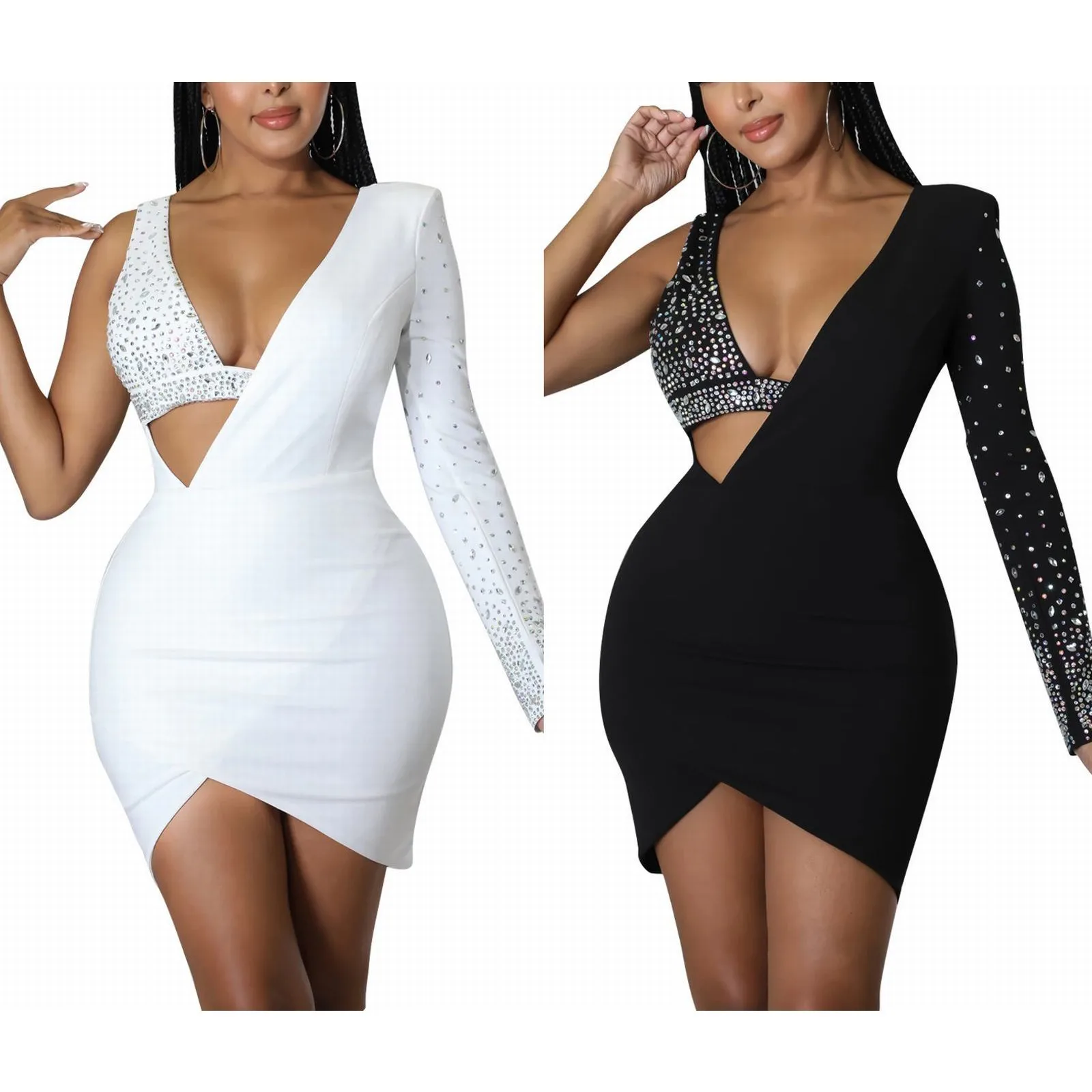 Women's Dresses Sexy Long Sleeve Hollow Out Strap Sequin Wrap Hip Dress Ladies Cocktail Evening Club Party Dress платье женское
Women's Dresses Sexy Long Sleeve Hollow Out Strap Sequin Wrap Hip Dress Ladies Cocktail Evening Club Party Dress платье женское