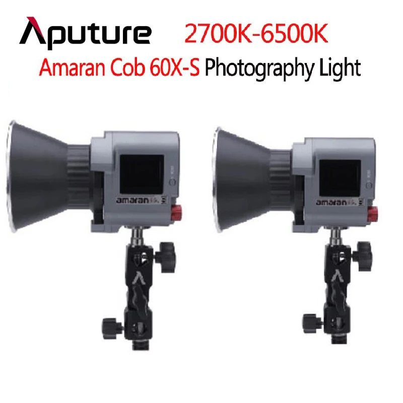Aputure Amaran Cob 60X-S 2700K-6500K 60D-S 5600K светодиодный Ручное освещение для фотосъемки в помещении и на улице
Aputure Amaran Cob 60X-S 2700K-6500K 60D-S 5600K светодиодный Ручное освещение для фотосъемки в помещении и на улице