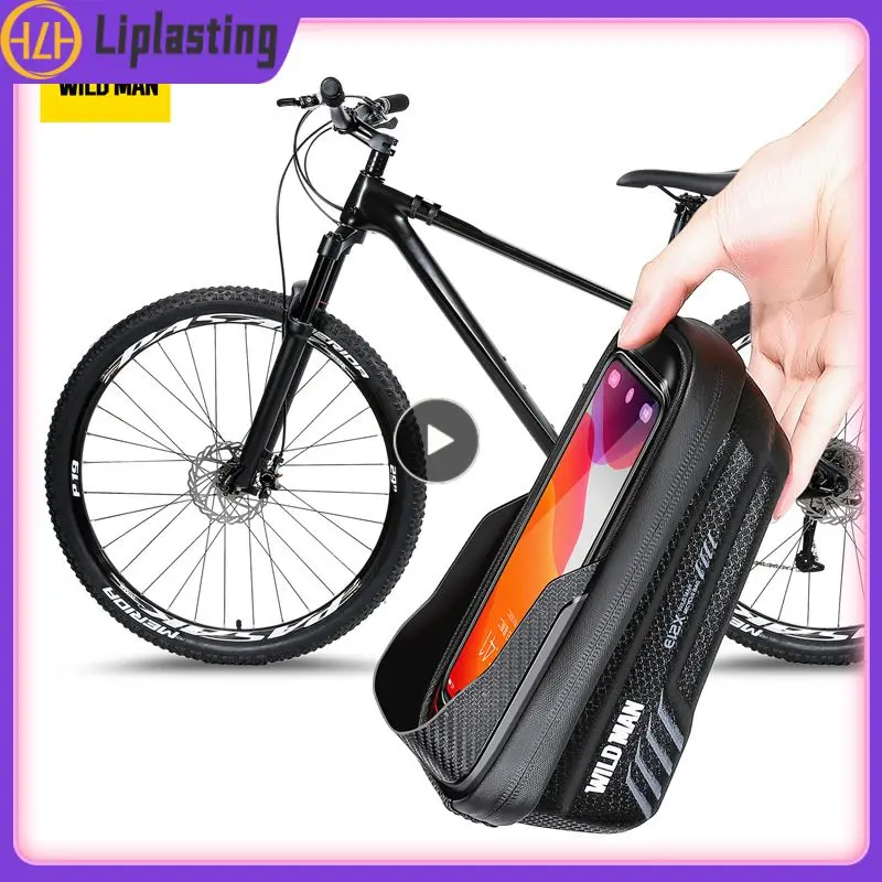 Sensitive Touch Screen Upper Tube Bag Black Bicycle Bag Double-layer Mesh Bag Saddle Bag Waterproof Life Road Bikes Package 1l
Sensitive Touch Screen Upper Tube Bag Black Bicycle Bag Double-layer Mesh Bag Saddle Bag Waterproof Life Road Bikes Package 1l