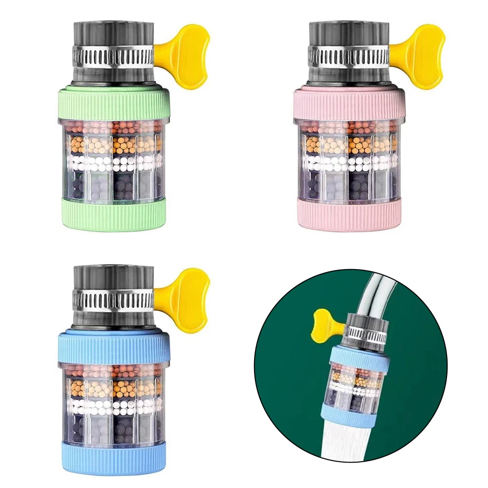 6 Layers Water Filter Tap Purifier Medical Stone Coconut Charcoal Nozzle For Faucet Kitchen Splashproof Water Tap Nozzle Filter
6 Layers Water Filter Tap Purifier Medical Stone Coconut Charcoal Nozzle For Faucet Kitchen Splashproof Water Tap Nozzle Filter