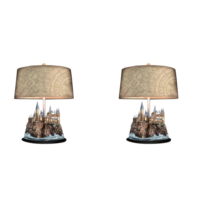 2 шт., полимерная настольная лампа «Замок»
2 шт., полимерная настольная лампа «Замок»