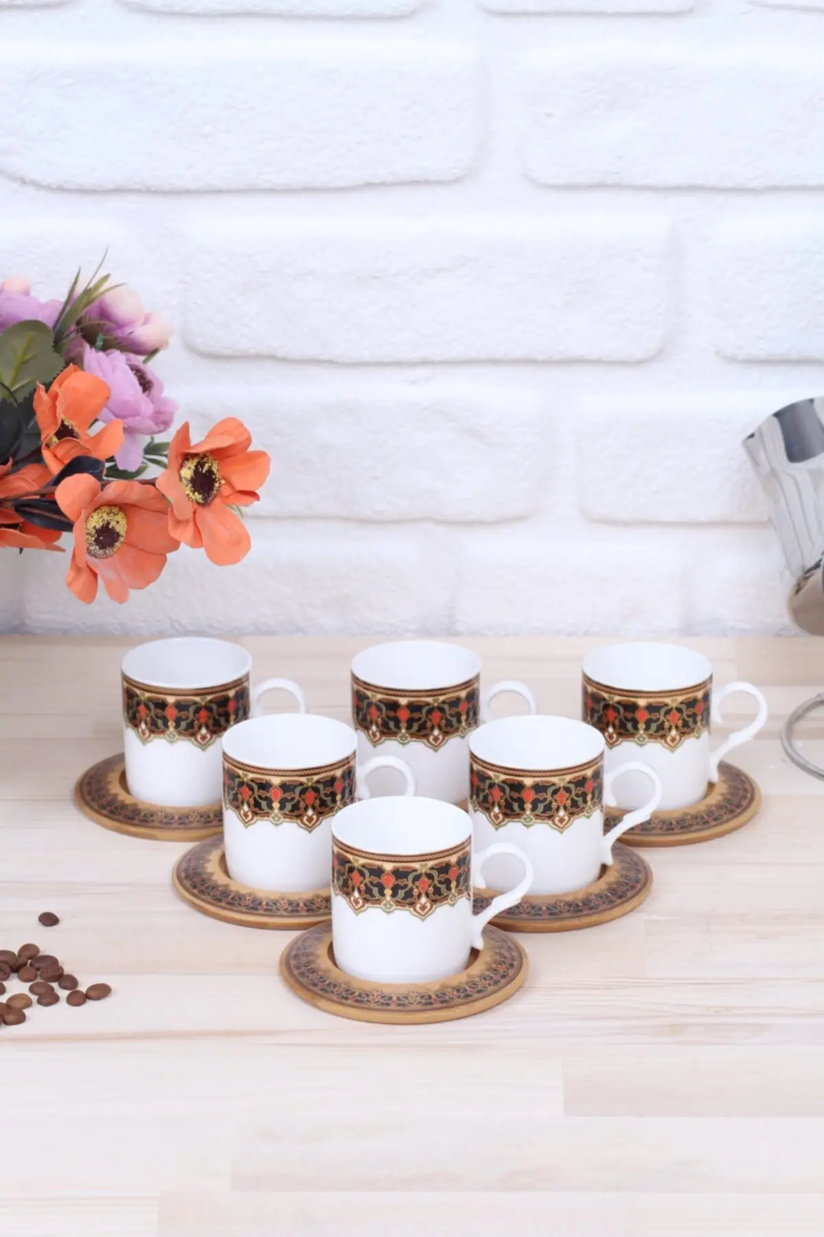 Amazing Turkish Greek Arabic Coffee & Espresso Cup Set Bambum Fervia Round 6 Personal Coffee Cup Set
Amazing Turkish Greek Arabic Coffee & Espresso Cup Set Bambum Fervia Round 6 Personal Coffee Cup Set
