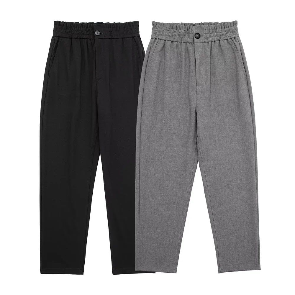 PB&ZA Women's Wide Leg Pants Elastic Waist 2022 New Fashion Loose Long Pants Casual Basics Unisex Trousers Femme 8372375
PB&ZA Women's Wide Leg Pants Elastic Waist 2022 New Fashion Loose Long Pants Casual Basics Unisex Trousers Femme 8372375
