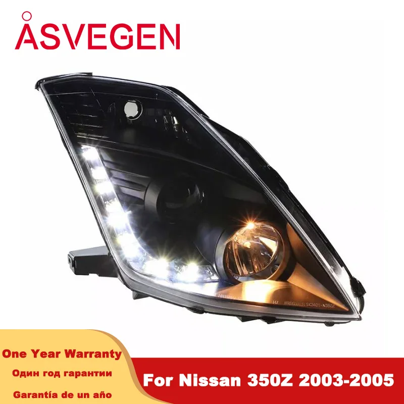 Car Lights For Nissan 350Z Headlight 2003-2005 HID LED Daytime Running Light Turn Signal Lamps Single Lens Low High Beam
Car Lights For Nissan 350Z Headlight 2003-2005 HID LED Daytime Running Light Turn Signal Lamps Single Lens Low High Beam