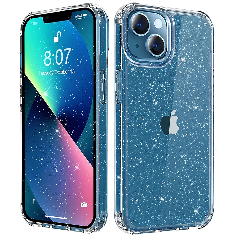 Shining Glitter Powder Phone Cases For iPhone 12 Mini 13 11 Pro 11Pro Max X R XR XS 7 8 Plus SE 2020 Transparent Soft Back Cover
Shining Glitter Powder Phone Cases For iPhone 12 Mini 13 11 Pro 11Pro Max X R XR XS 7 8 Plus SE 2020 Transparent Soft Back Cover