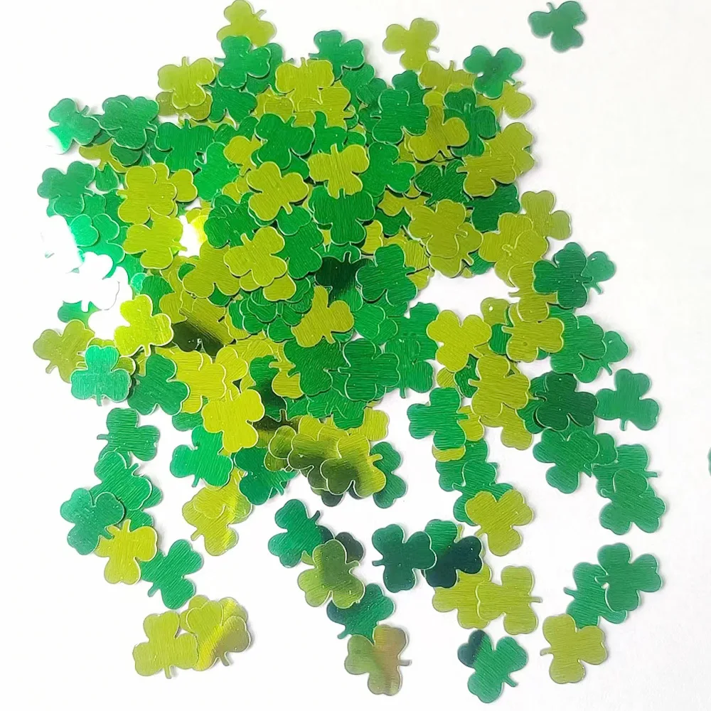 St. Patrick's Day Decoration Shamrock Beer Uncle Throws Confetti Irish Day Party Decoration Four Leaf Clover Green Leaf Confetti
St. Patrick's Day Decoration Shamrock Beer Uncle Throws Confetti Irish Day Party Decoration Four Leaf Clover Green Leaf Confetti