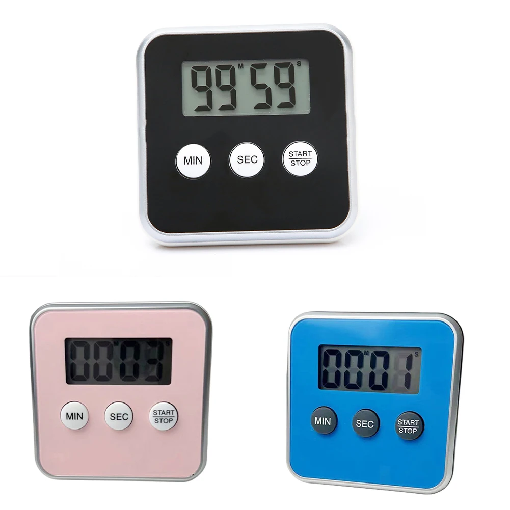 1 Pc High-quality Electronic Timer Digital LCD Timer Kitchen Timer Kitchen Clock Stopwatch For Cooking Kitchen Accessories
1 Pc High-quality Electronic Timer Digital LCD Timer Kitchen Timer Kitchen Clock Stopwatch For Cooking Kitchen Accessories
