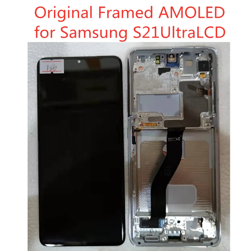 6.8 inches Original Super AMOLED For Samsung Galaxy S21 Ultra 5G G998 G998F G998B/DS Lcd Display With defect
6.8 inches Original Super AMOLED For Samsung Galaxy S21 Ultra 5G G998 G998F G998B/DS Lcd Display With defect