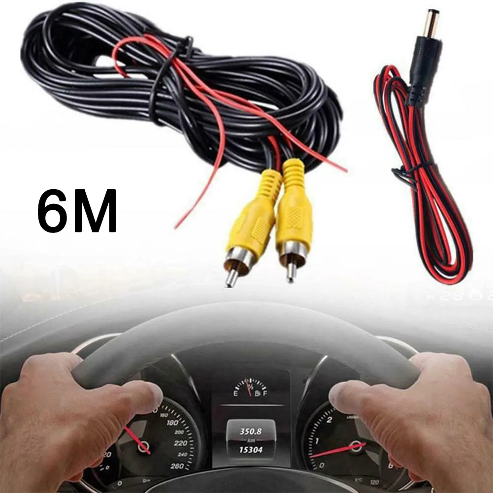Car Video RCA 6m 12v-24v Extension CableFor Rear View Backup Camera & Detection Wire Black Car Electronics Accessories
Car Video RCA 6m 12v-24v Extension CableFor Rear View Backup Camera & Detection Wire Black Car Electronics Accessories